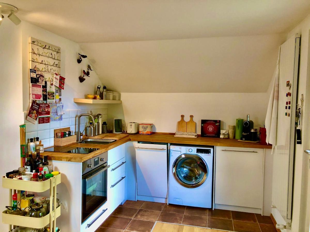 Charmante Ferienwohnung Mit Balkon Im 5-Seen-Land Hechendorf am Pilsensee Bagian luar foto