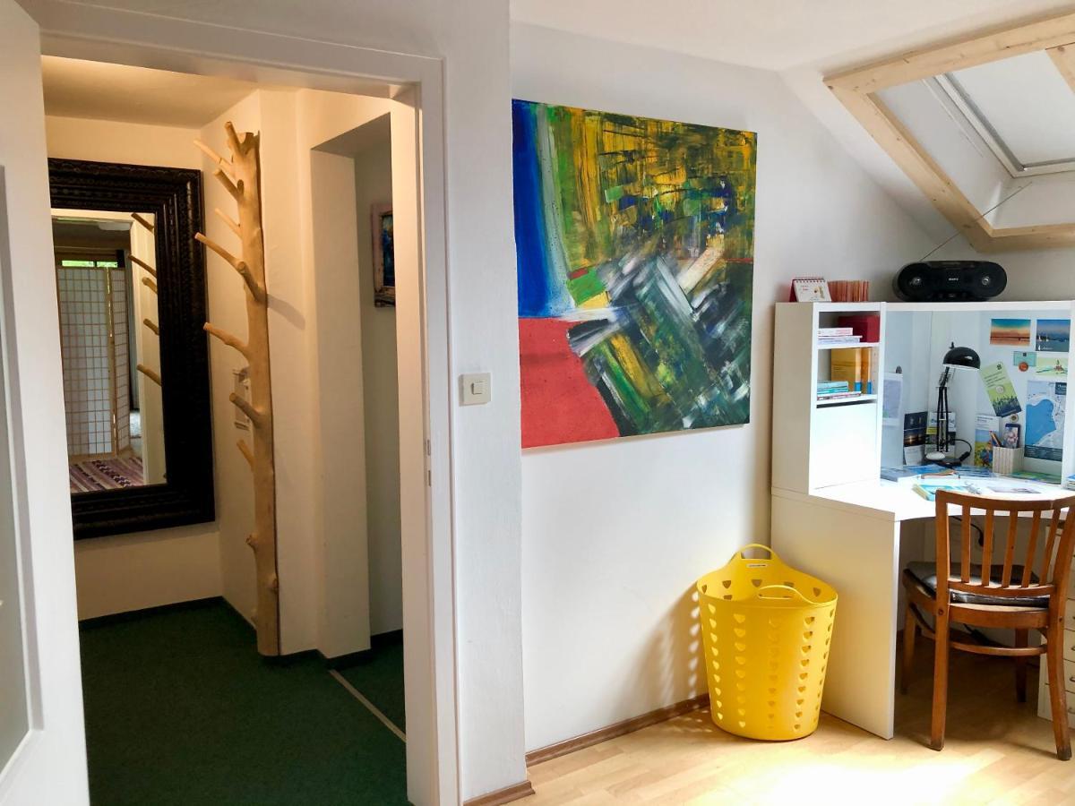 Charmante Ferienwohnung Mit Balkon Im 5-Seen-Land Hechendorf am Pilsensee Bagian luar foto
