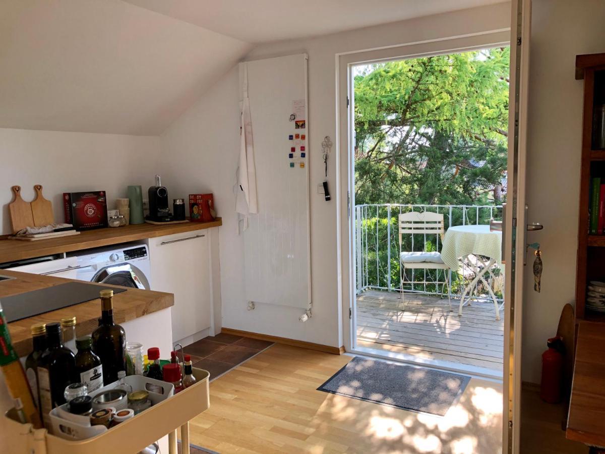 Charmante Ferienwohnung Mit Balkon Im 5-Seen-Land Hechendorf am Pilsensee Bagian luar foto
