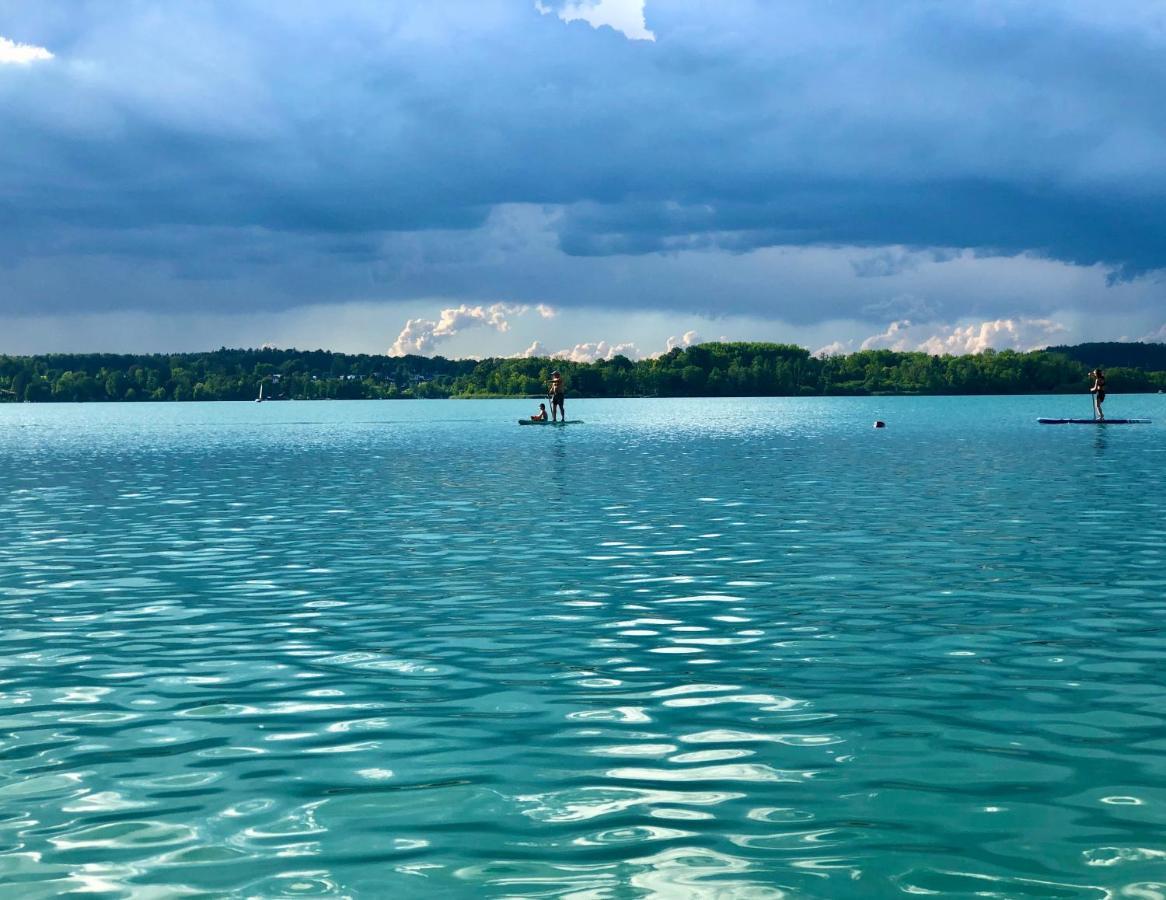 Charmante Ferienwohnung Mit Balkon Im 5-Seen-Land Hechendorf am Pilsensee Bagian luar foto