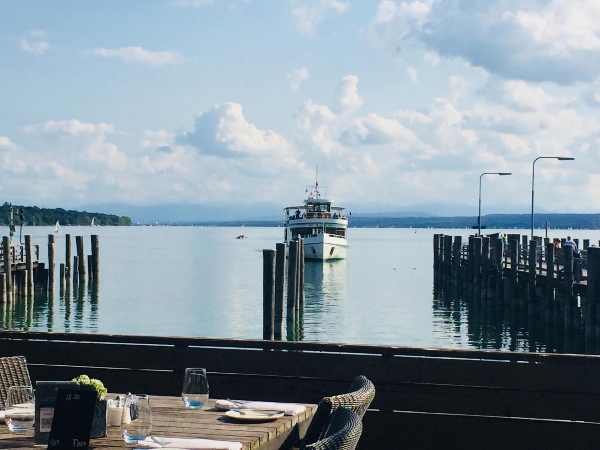 Charmante Ferienwohnung Mit Balkon Im 5-Seen-Land Hechendorf am Pilsensee Bagian luar foto