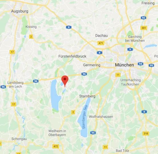 Charmante Ferienwohnung Mit Balkon Im 5-Seen-Land Hechendorf am Pilsensee Bagian luar foto